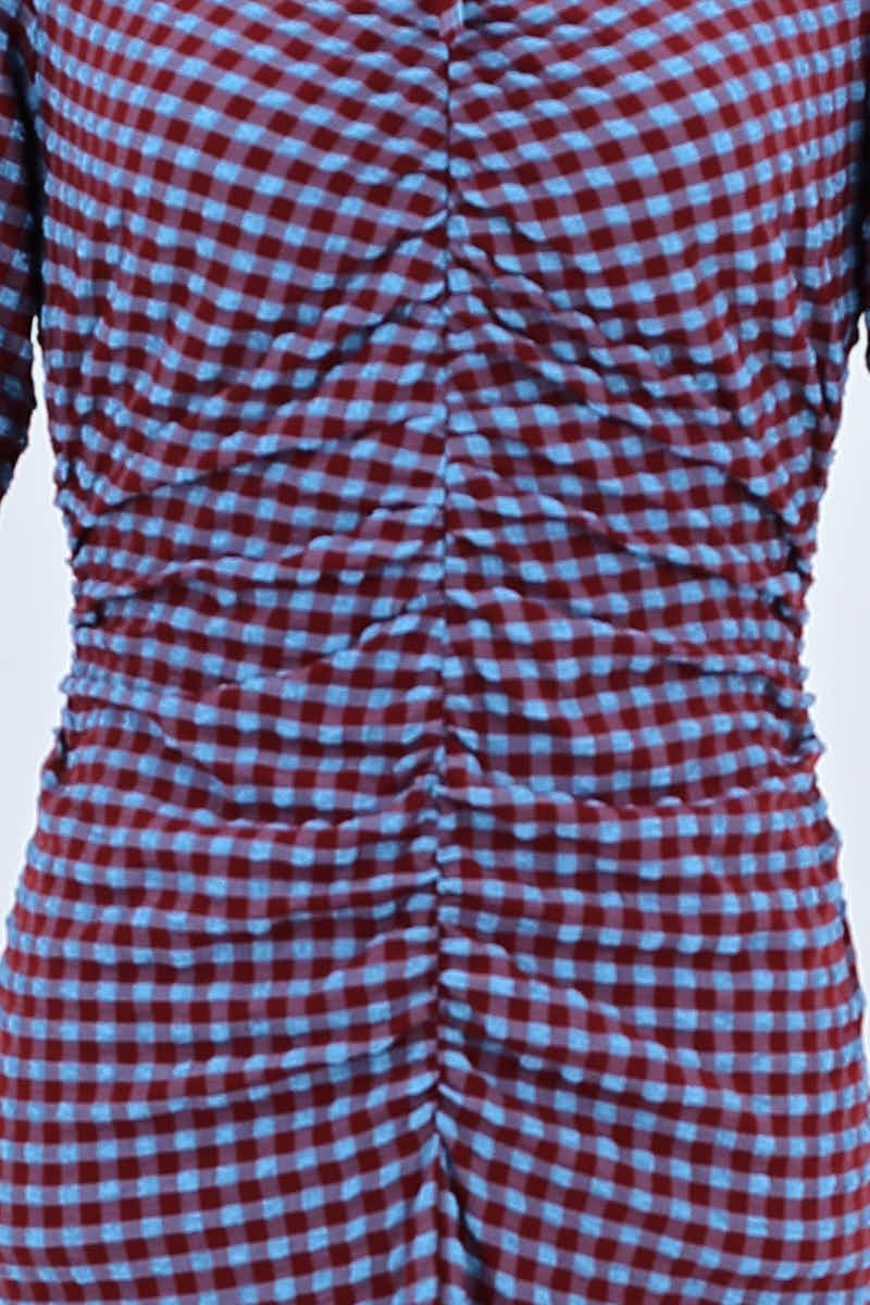 Robe Ganni Violet en Polyester