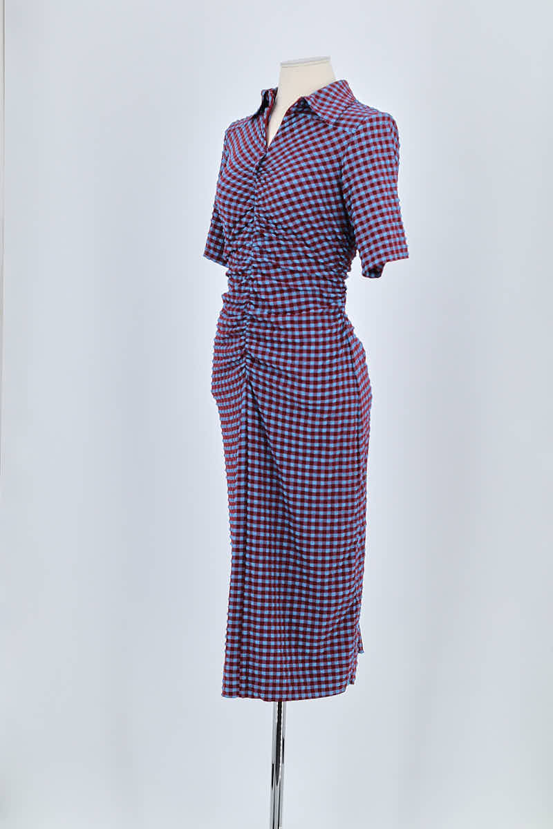 Robe Ganni Violet en Polyester
