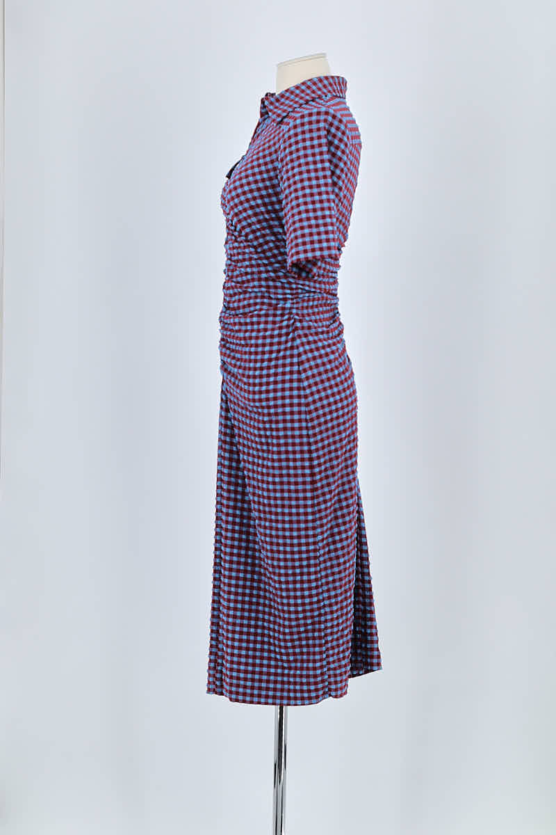 Robe Ganni Violet en Polyester