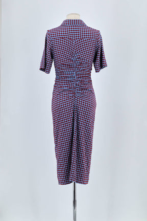 Robe Ganni Violet en Polyester