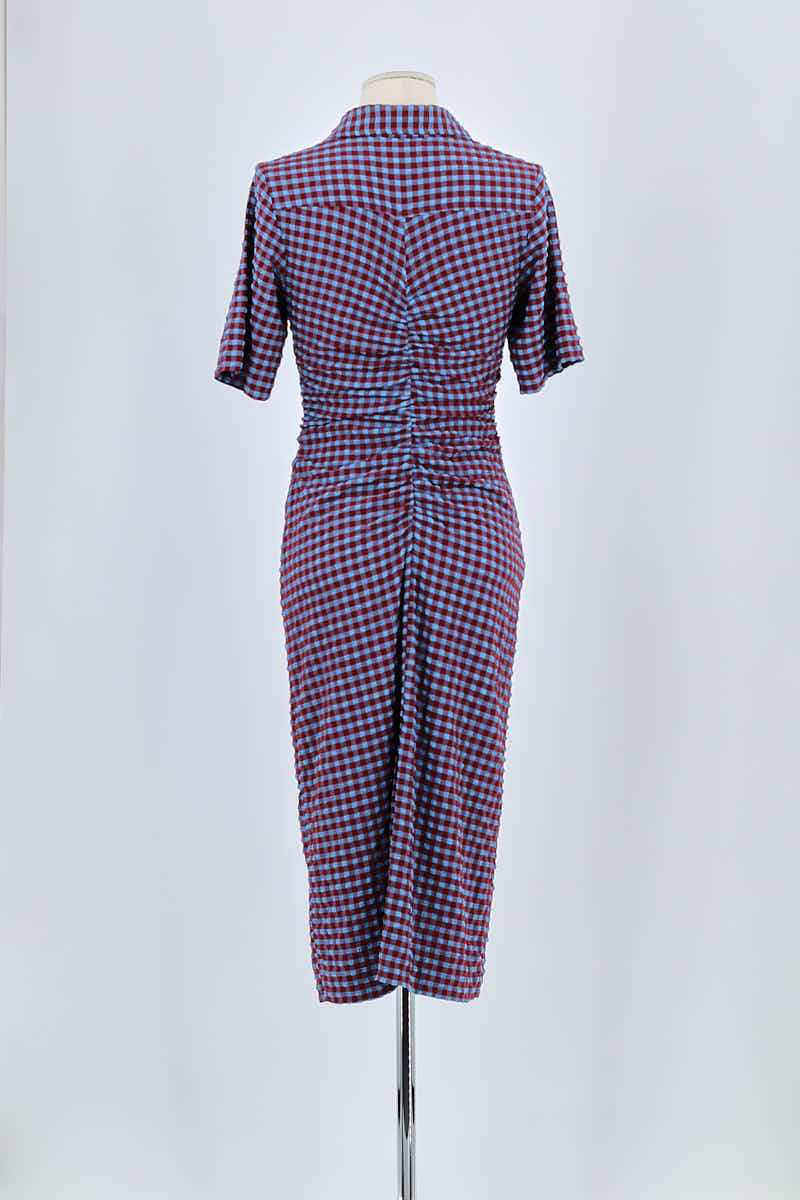 Robe Ganni Violet en Polyester