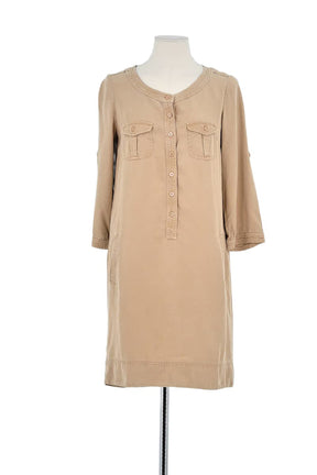 Robe Gerard Darel Beige en Viscose, taille M - Seconde Main