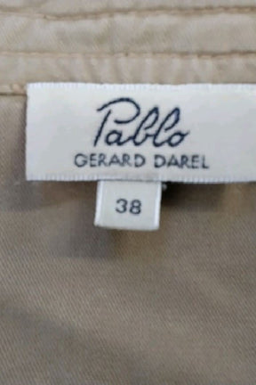 Robe Gerard Darel Beige en Viscose