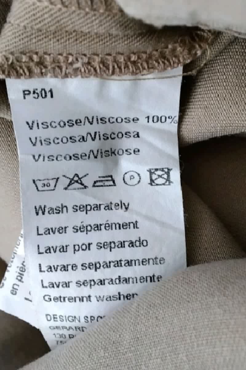 Robe Gerard Darel Beige en Viscose
