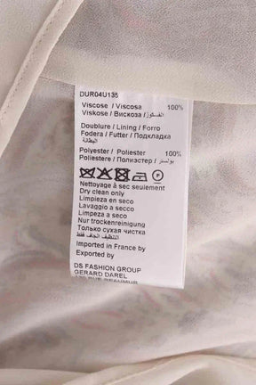 Robe Gerard Darel Blanc en Viscose