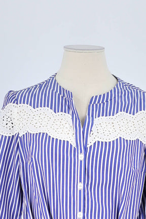 Robe Gerard Darel Bleu en Coton