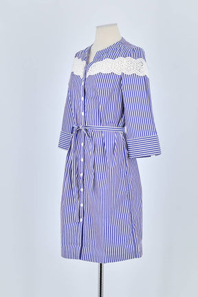 Robe Gerard Darel Bleu en Coton