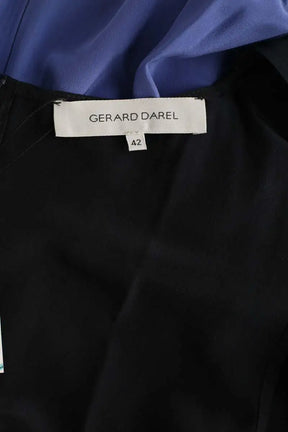 Robe Gerard Darel Bleu en Coton