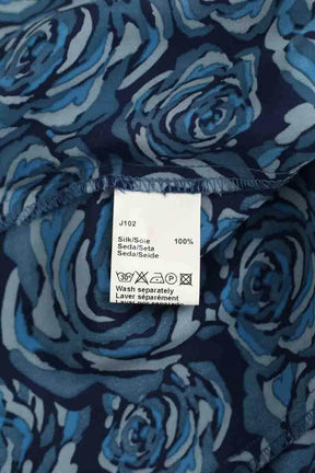 Robe Gerard Darel Bleu en Soie