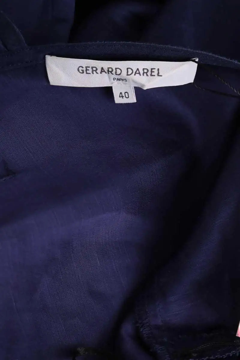 Robe Gerard Darel Bleu en Synthétique