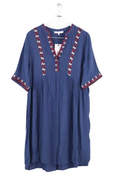 Robe Gerard Darel Bleu en Viscose, taille L - Seconde Main