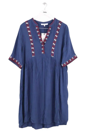 Robe Gerard Darel Bleu en Viscose, taille L - Seconde Main