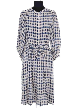 Robe Gerard Darel Bleu en Viscose, taille M - Seconde Main