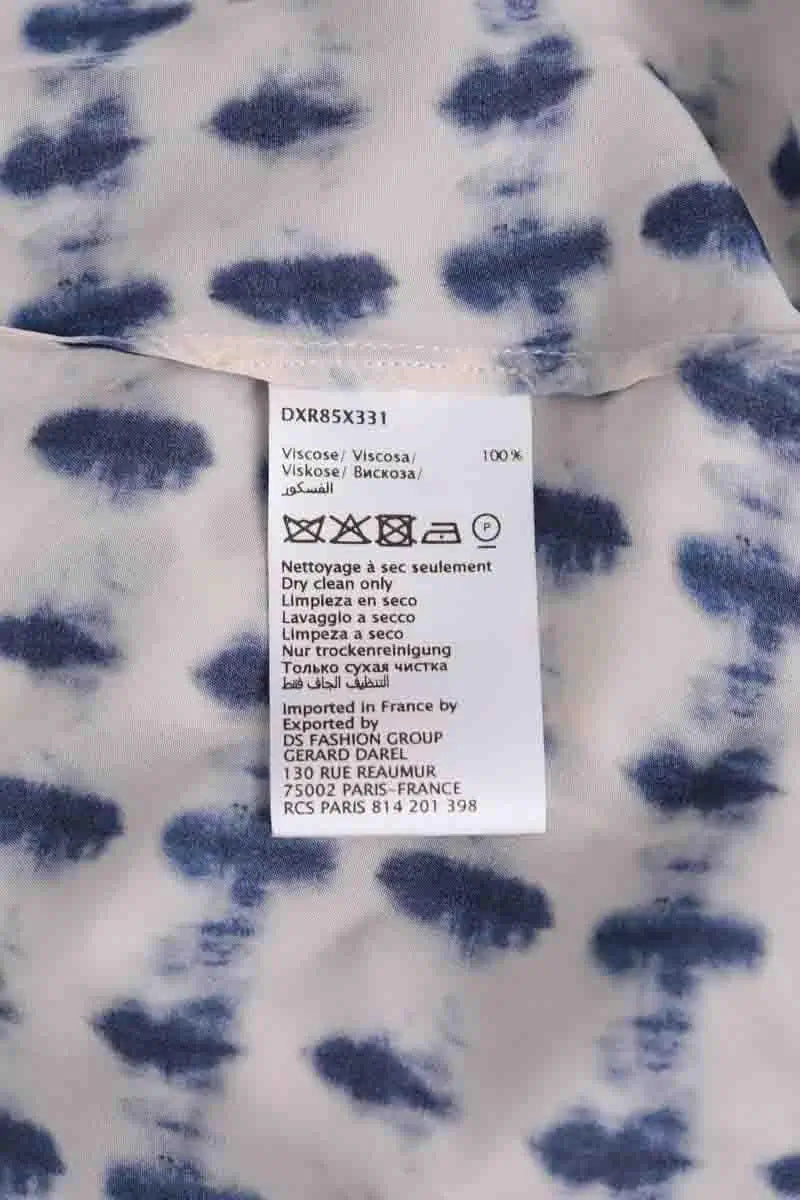 Robe Gerard Darel Bleu en Viscose