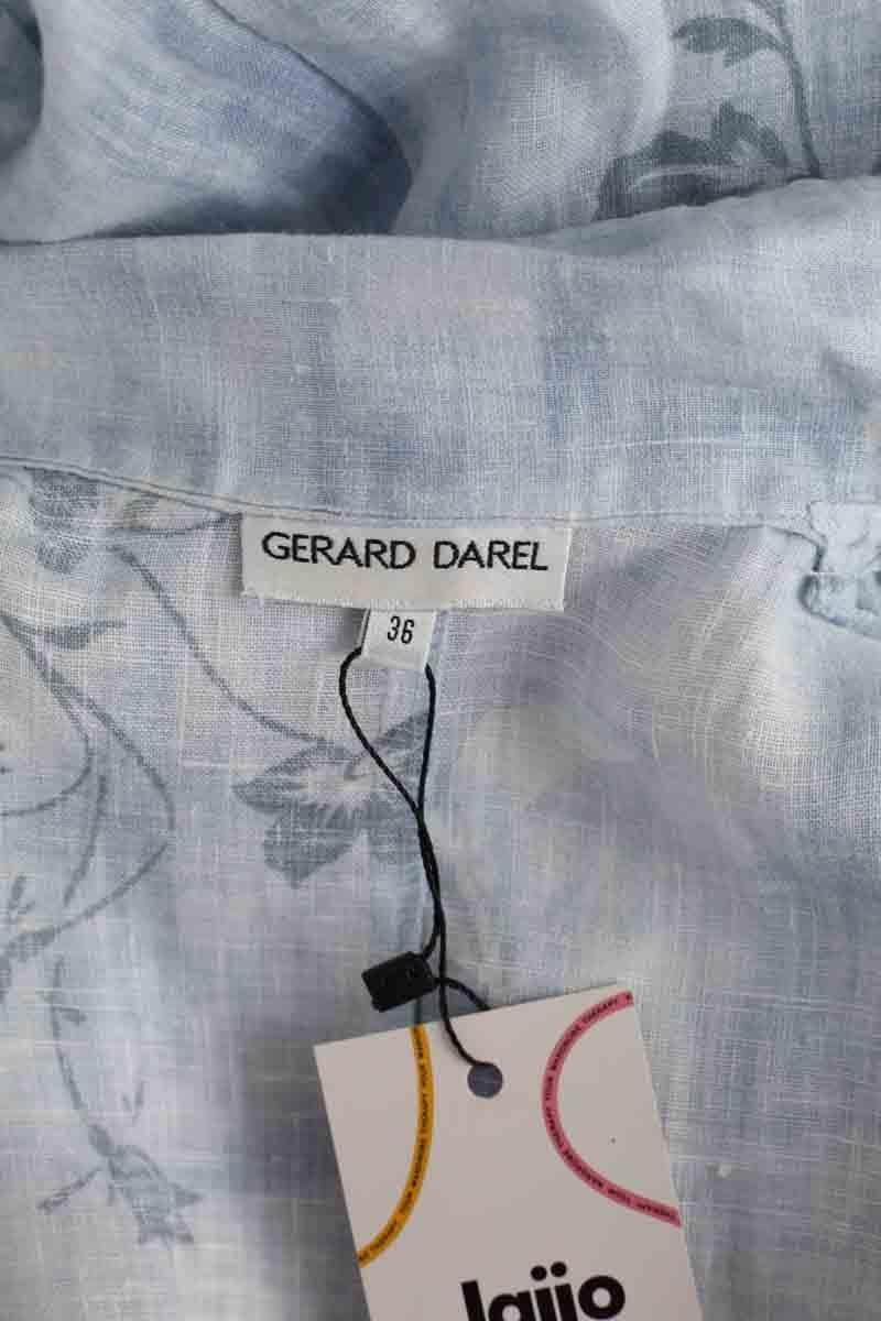 Robe Gerard Darel Bleu en Viscose