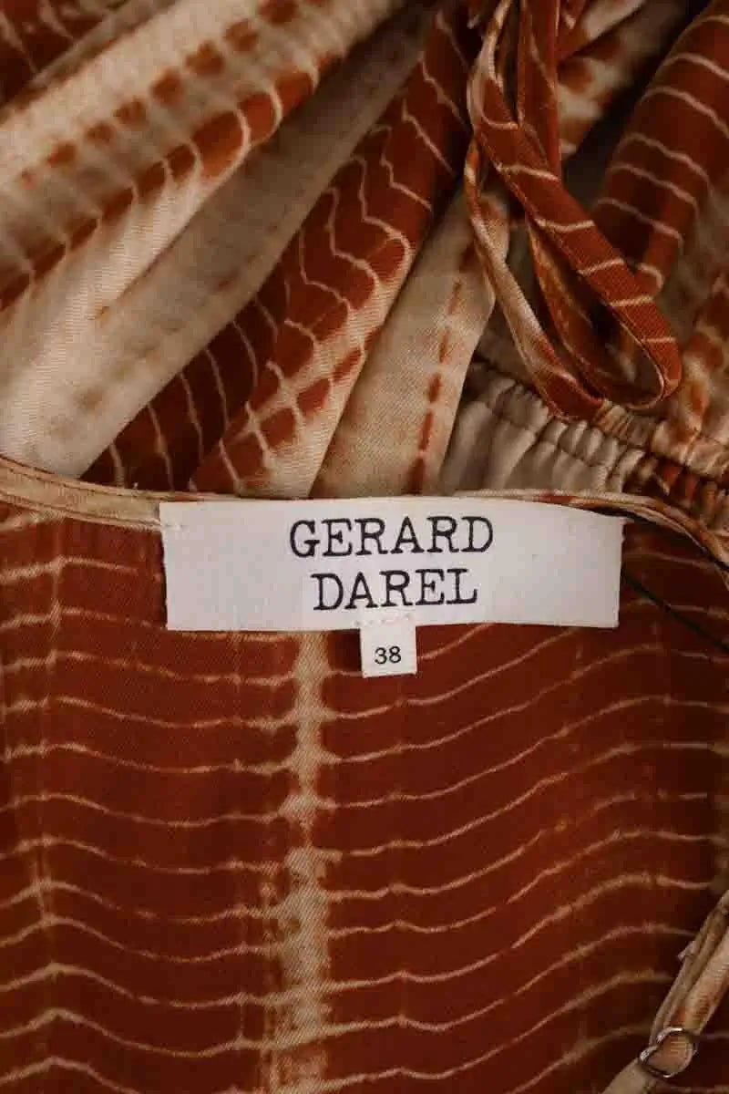Robe Gerard Darel Camel en Synthétique
