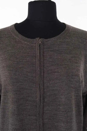 Robe Gerard Darel Gris en Laine