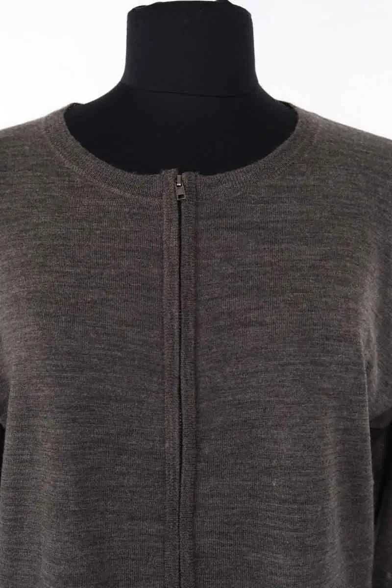 Robe Gerard Darel Gris en Laine