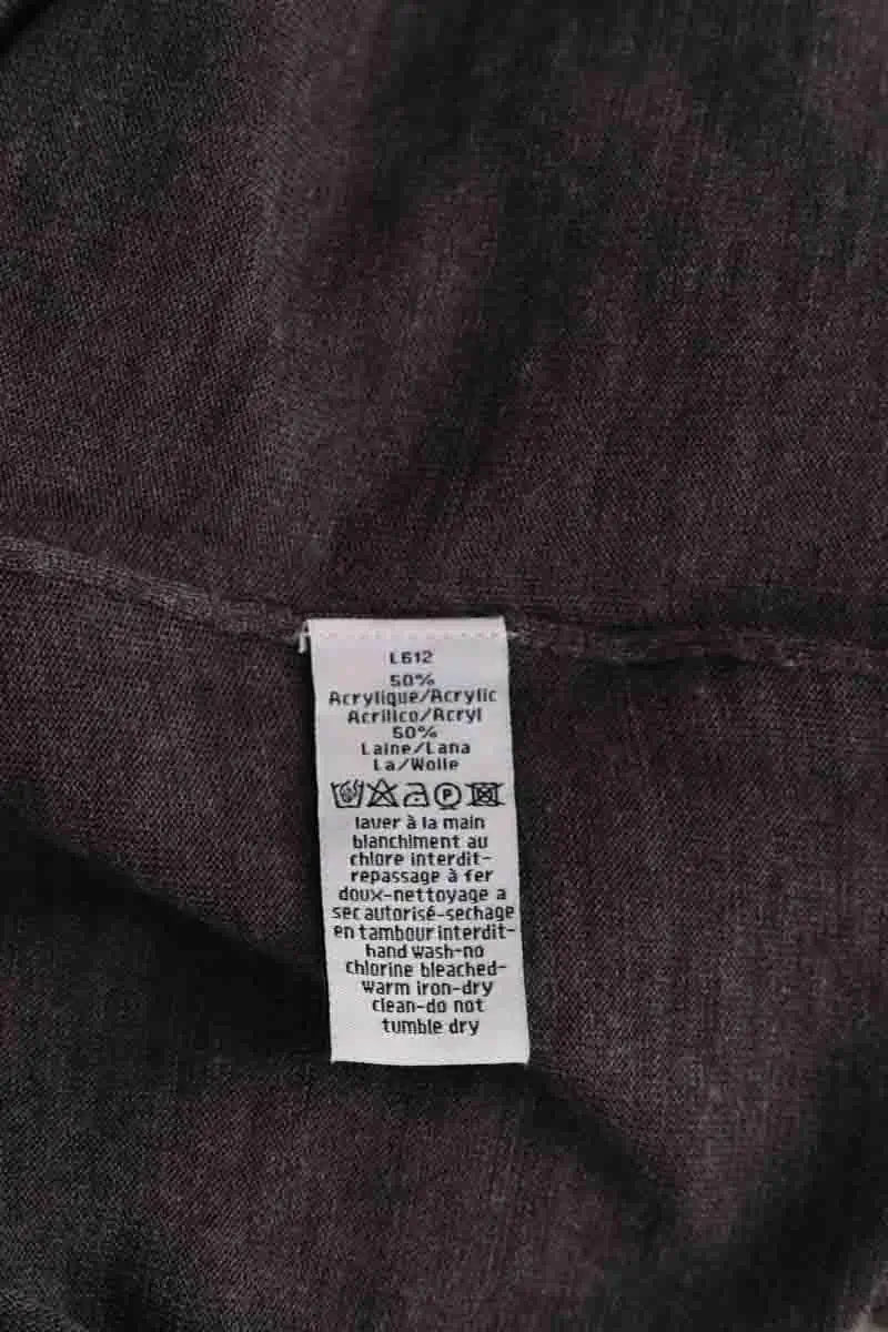 Robe Gerard Darel Gris en Laine