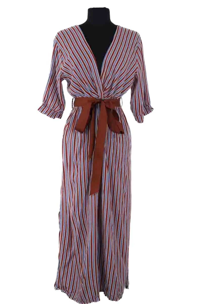 Robe Gerard Darel Marron en Viscose, taille L - Seconde Main