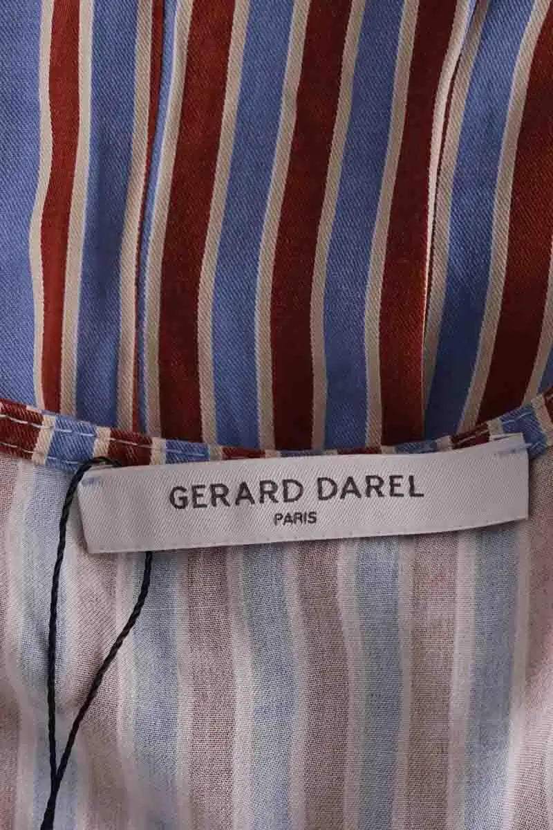 Robe Gerard Darel Marron en Viscose