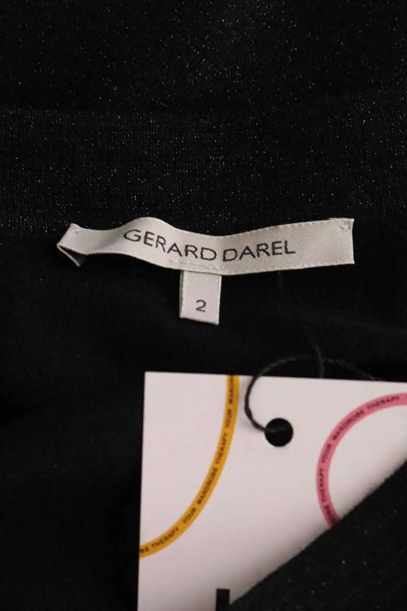 Robe Gerard Darel Noir en Laine