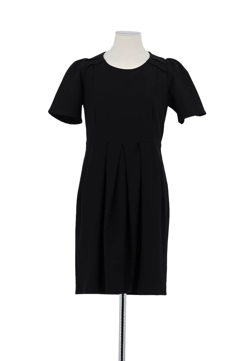 Robe Gerard Darel Noir en Polyester, taille M - Seconde Main