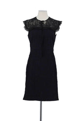 Robe Gerard Darel Noir en Polyester, taille S - Seconde Main