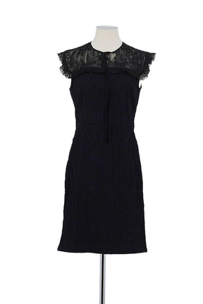 Robe Gerard Darel Noir en Polyester, taille S - Seconde Main