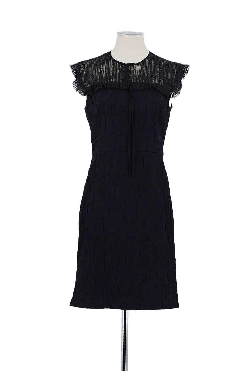 Robe Gerard Darel Noir en Polyester, taille S - Seconde Main