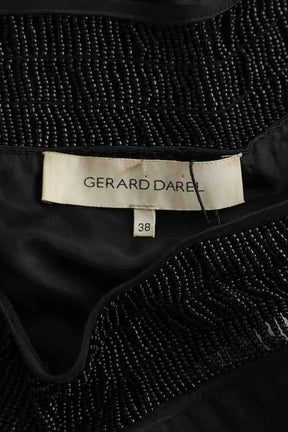 Robe Gerard Darel Noir en Soie