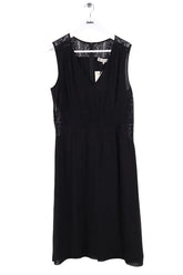 Robe Gerard Darel Noir en Synthétique, taille L - Seconde Main