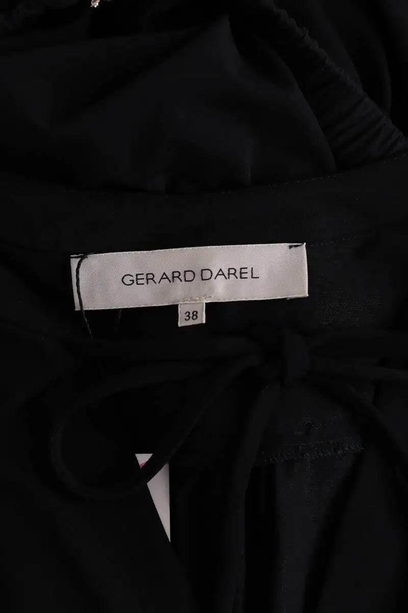 Robe Gerard Darel Noir en Synthétique