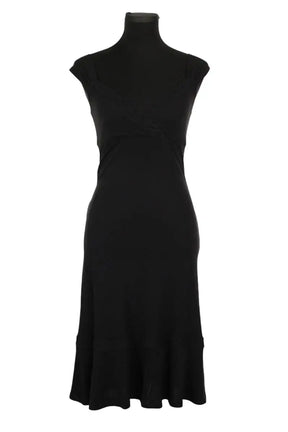 Robe Gerard Darel Noir en Viscose, taille M - Seconde Main