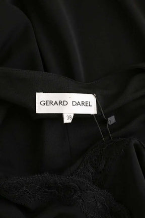 Robe Gerard Darel Noir en Viscose
