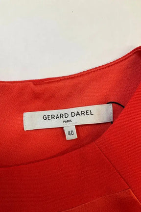 Robe Gerard Darel Orange en Viscose
