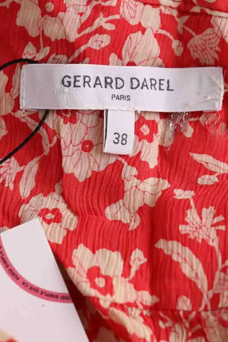 Robe Gerard Darel Orange en Viscose