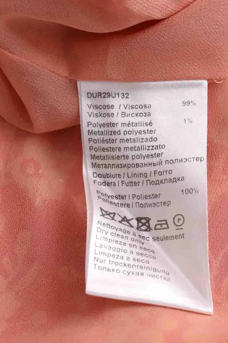 Robe Gerard Darel Orange en Viscose