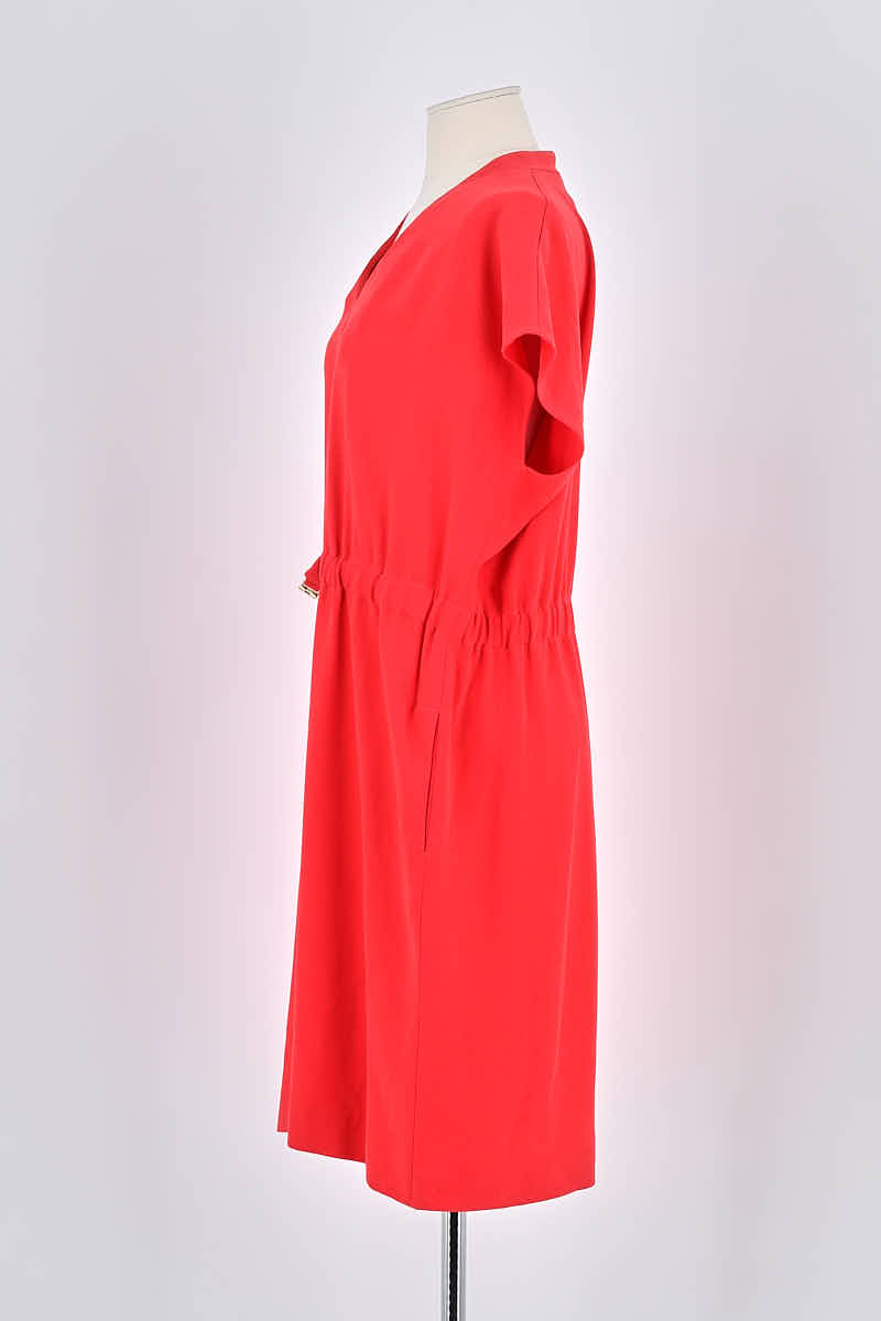 Robe Gerard Darel Rouge en Polyester