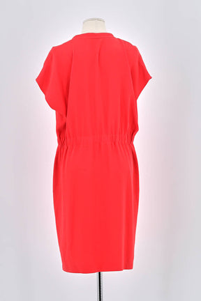Robe Gerard Darel Rouge en Polyester