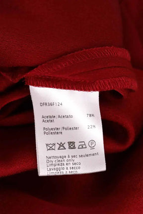 Robe Gerard Darel Rouge en Synthétique
