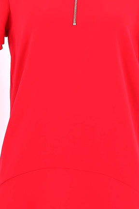 Robe Gerard Darel Rouge en Viscose
