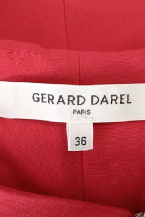 Robe Gerard Darel Rouge en Viscose