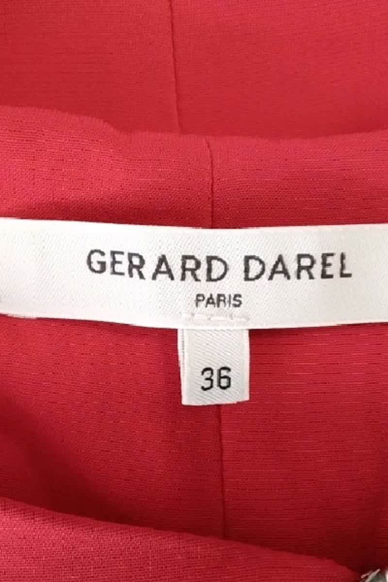 Robe Gerard Darel Rouge en Viscose