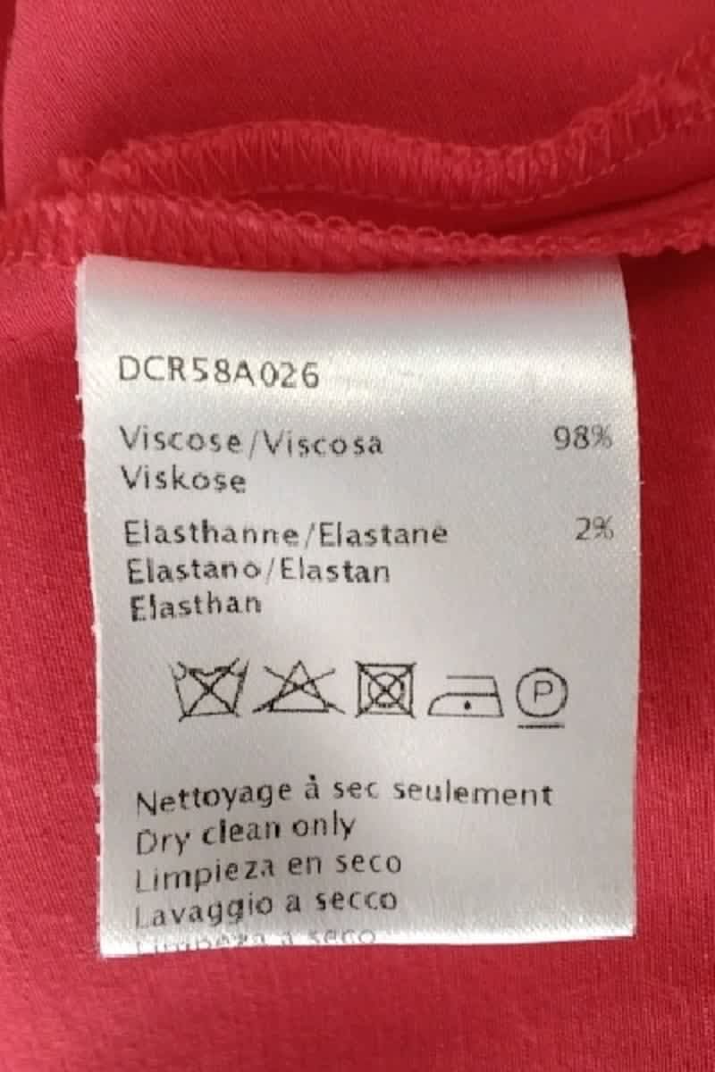 Robe Gerard Darel Rouge en Viscose