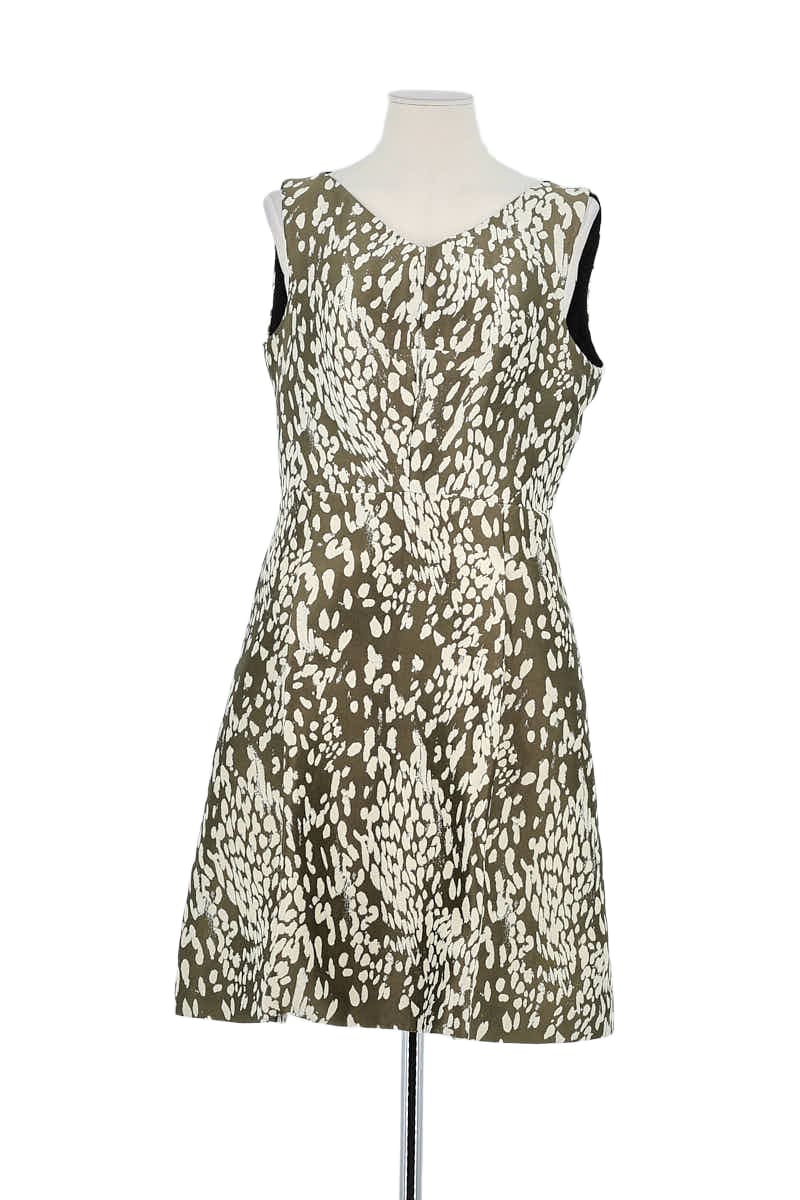 Robe Gerard Darel Vert en Polyester, taille L - Seconde Main
