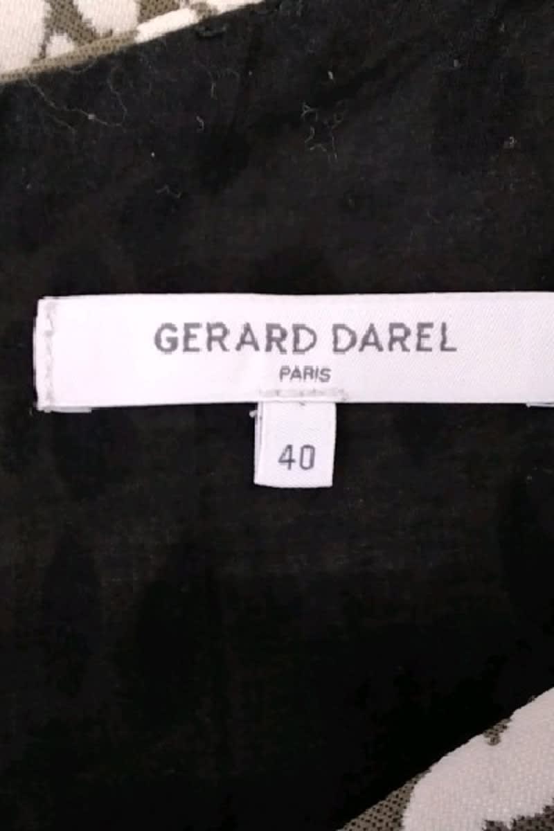 Robe Gerard Darel Vert en Polyester