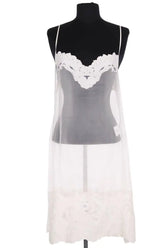 Robe Givenchy Blanc en Soie, taille M - Seconde Main