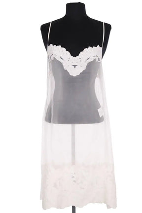 Robe Givenchy Blanc en Soie, taille M - Seconde Main