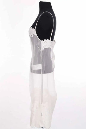 Robe Givenchy Blanc en Soie